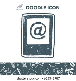 Doodle At sign