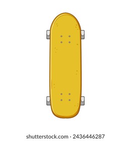 doodle skate board cartoon. line r, retro wheel, print sketch doodle skate board sign. isolated symbol vector illustration