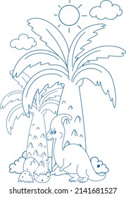 A doodle sketch design on white background illustration