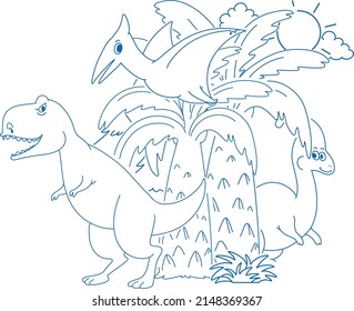 Doodle sketch design set illustration