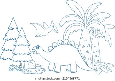 Doodle sketch design set illustration