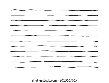 Doodle, sketch drawing line illustration. Lines of notepad, notes, diary documents.