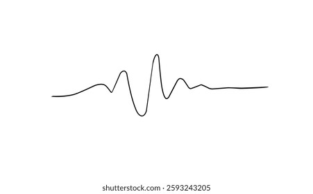 doodle sketch line rate wave