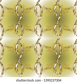 Doodle, sketch, scribble on brown, beige and neutral colors. Victorian swirly ornaments Vector illustration. Seamless. Curl line flourish symbols. Scroll decorative vintage elements.