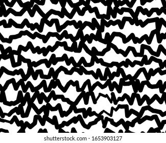 Doodle, Skizze, Drehbuch.Vektorillustration Hintergrund. Grafischer abstrakter Hintergrund. Bleistifthandwerk-Textur. Pinselstrich der Vektorillustration. Chaotische Textur. Abstraktes Muster.