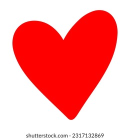 Doodle sketch style of hearts icon vector illustration for concept design.