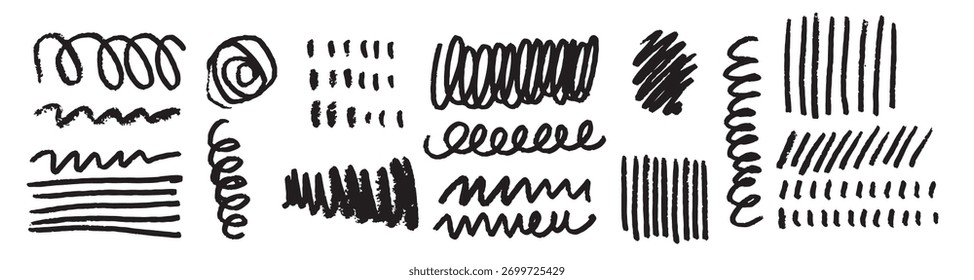 doodle sketch style penbrushes vector illustration concept design