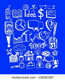  Doodle Sketch and Vector Icons