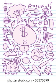 Doodle Sketch Vector Illustration