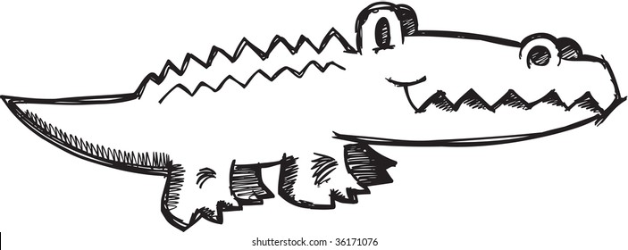Ilustración del vector de ligador con dibujos de Doodle