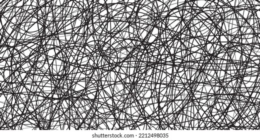 doodle sketchy pen and scrible isolated on white background .vector illustration