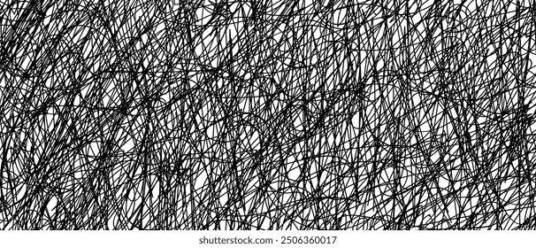 doodle sketchy pen and scrible isolated on white background