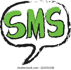 doodle SMS icon