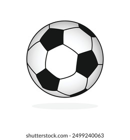 Doodle Soccer Ball Hand Drawn Design