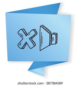 Doodle sound stop