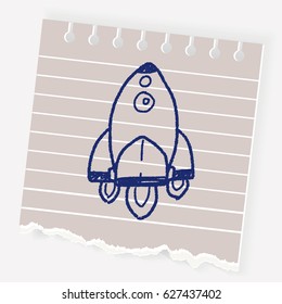 Doodle Spaceship