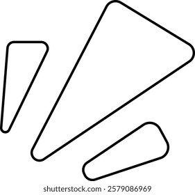 doodle sparkle vector , radial lines rays, starburst, hand drawn elements , black lines, outline, decorative, retro style. Suitable for graphic design element, backgrounds, and web page or ui