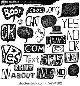 doodle speech element