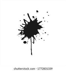 Destitución de garganta o bicón aislado en blanco. Ilustración de material vectorial. EPS 10
