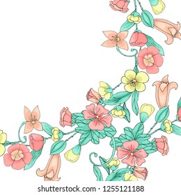 Doodle Spring Flowers