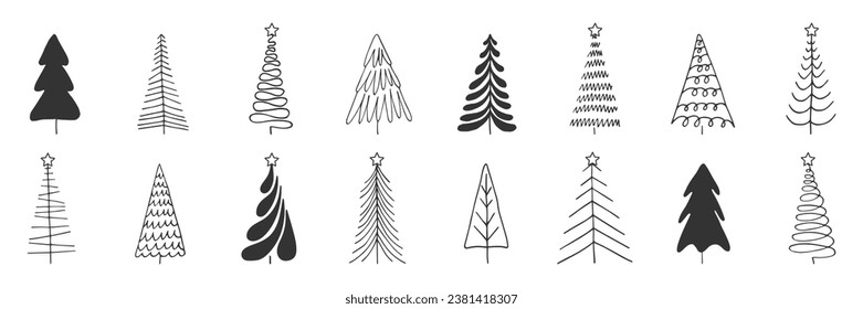 Doodle spruce pine fir