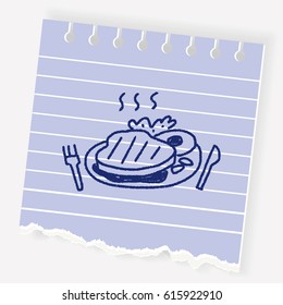 doodle steak