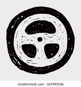 Doodle Steering wheel