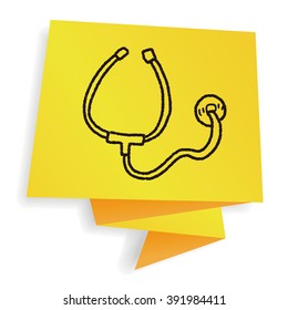 doodle stethoscope