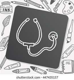 doodle stethoscope