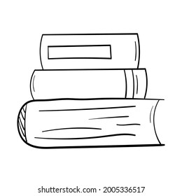 Doodle-Aufkleber mit Lesezeichen