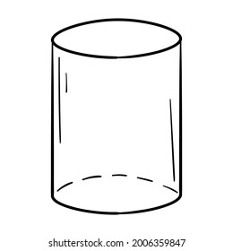 Doodle sticker cylinder with math lesson