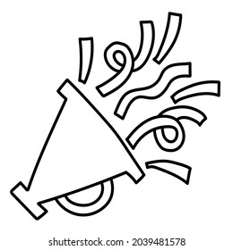 Doodle sticker holiday loudspeaker with fireworks