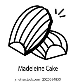 Doodle-Stil-Ikone von Madeleine Kuchen  