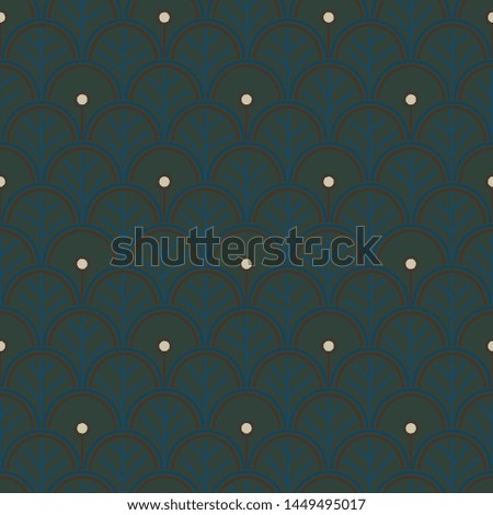 Doodle style peacock feather pattern in turquoise, green and yellow colors. Modern tracery herringbone motif for dress fabric, appparel textile, docoupage, gift wrapping paper. Ditzy hand drawn design