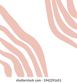 Doodle style pinstripes seamless repeat vector pattern. Free hand drawn uneven stripes, streaks, bars, lines, strips. 