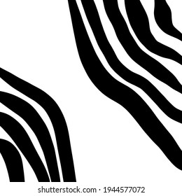 Doodle style pinstripes seamless repeat vector pattern. Free hand drawn uneven stripes, streaks, bars, lines, strips. 