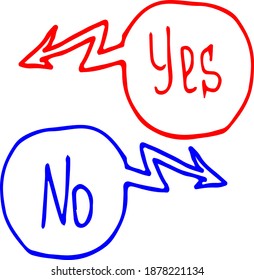 doodle style popular words and phrases comic sketches