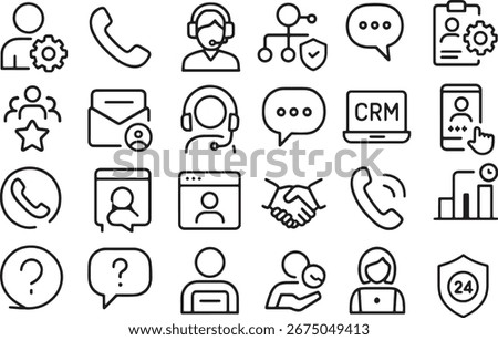 Doodle style question mark inside a circle with arrow