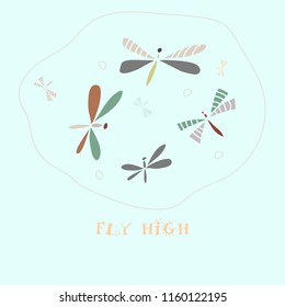 Doodle style vector illustration for cards, invitations