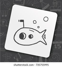 doodle submarine