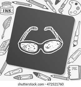 doodle sunglasses
