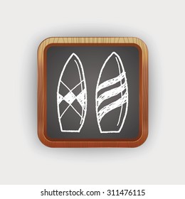 Doodle Surf board