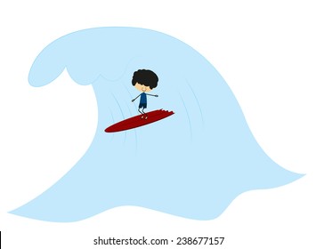 Doodle Surfing - Full Color