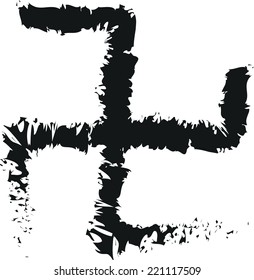 doodle swastika