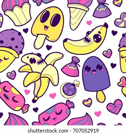 doodle sweet seamless pattern