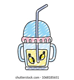 doodle sweet smoothie fruit refreshment beverage
