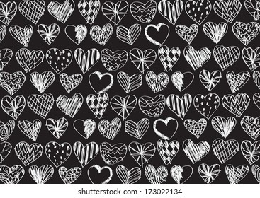 doodle  symbol heart idea design