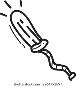 vector de contorno de icono de garabato