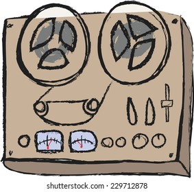 doodle tape recorder