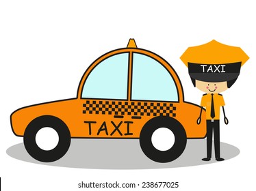Doodle Taxi Driver